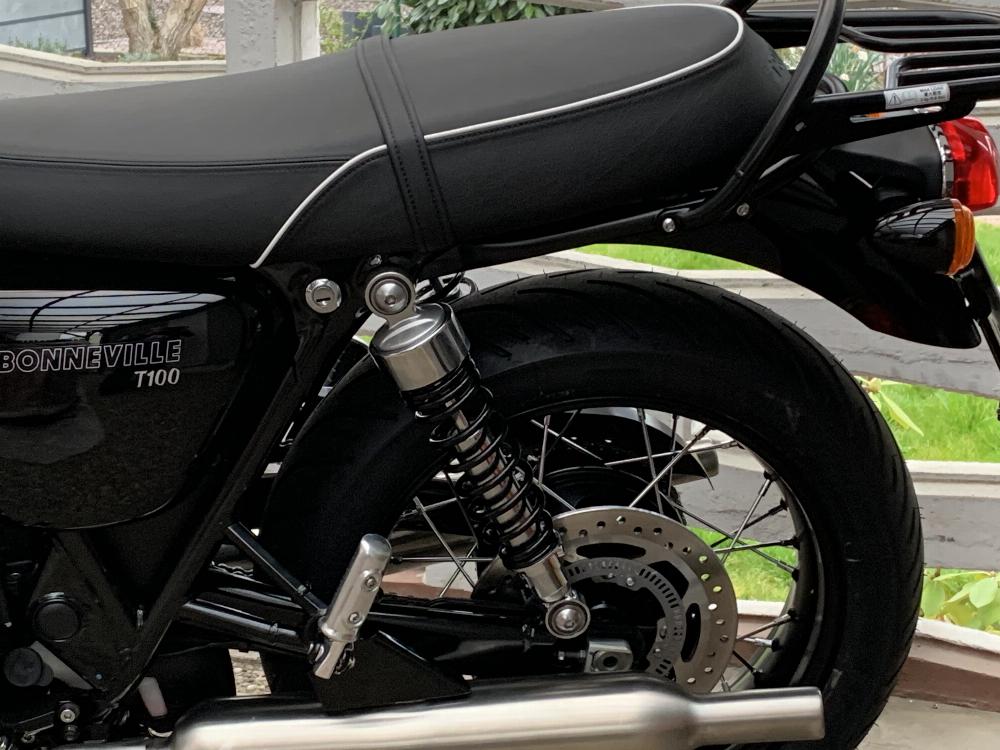 Motorrad verkaufen Triumph Boneville T 100 Jet black Ankauf